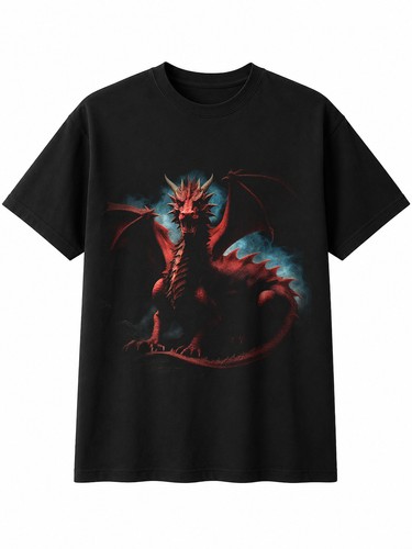 Double exposure welsh dragon - exposure,