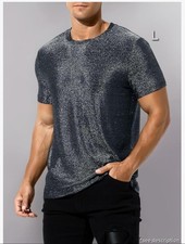 Men's Sparkly T-Shirts Shiny