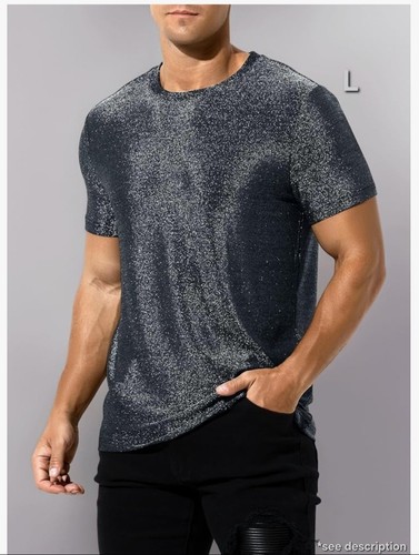 Men sparkly shirts - men's,