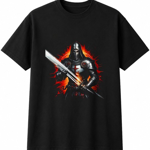 Tattoo knight templar with - tattoo,