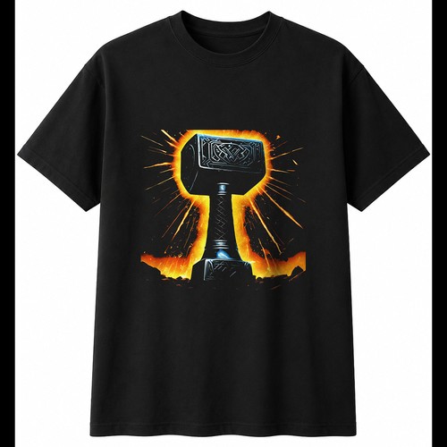 Fantasy art mjolnir - art, hammer