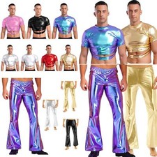 Mens 60s 70s Sequin Disco