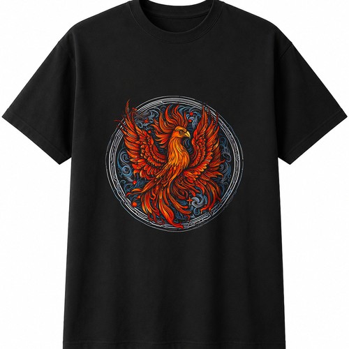Tattoo phoenix rising with - tattoo,