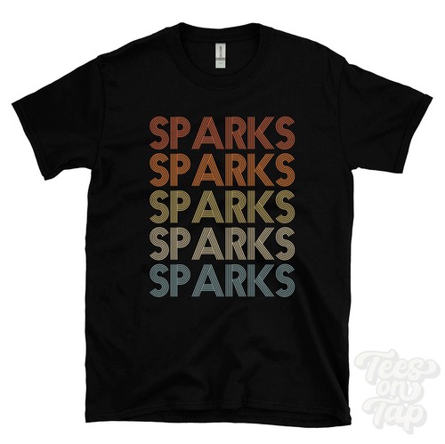 Sparks repeated retro style - sparks,