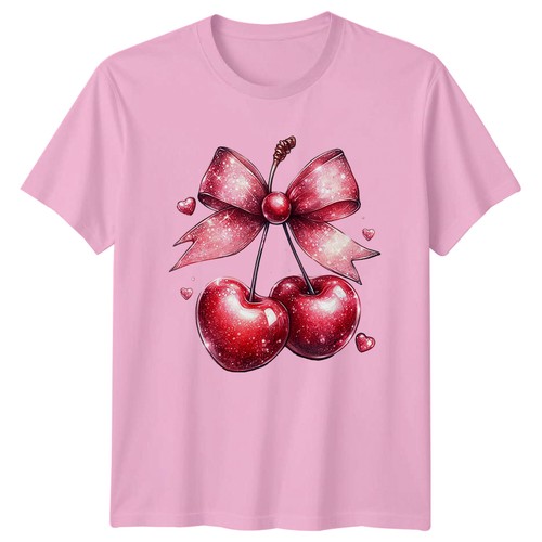Sparkly cherries and glitter - sparkly,