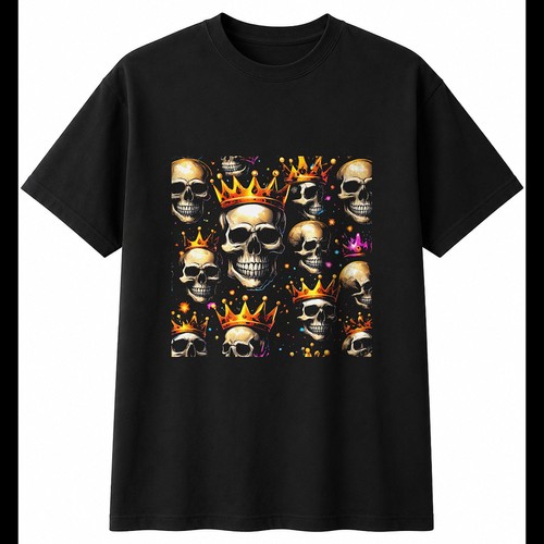 Tattoo skull with crown - tattoo,