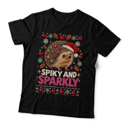 Spiky and sparkly - sparkly, cute