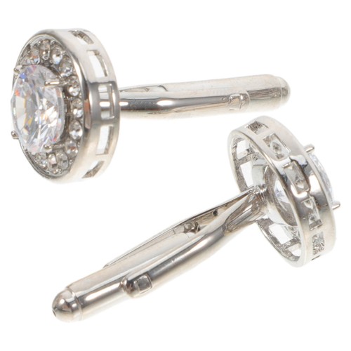 Cufflinks business silver for - cufflinks,