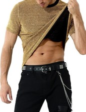 Men's Sparkly T-ShirtsSequin