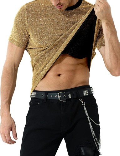 Men sparkly shirtssequin - sparkly, t-shirtssequin
