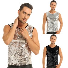 UK Mens Fashion Shiny Sparkly