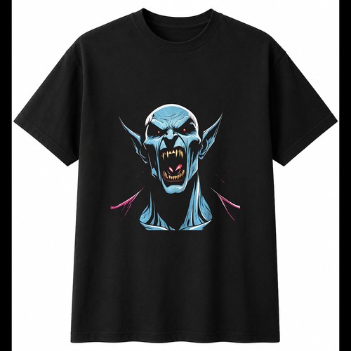 Tattoo vampire fangs - tattoo, with