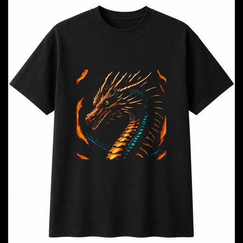Tattoo sea dragon with - sea,