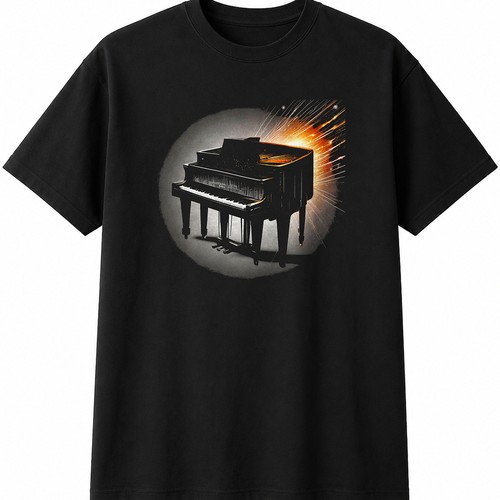 Fantasy art piano keys with - fantasy,
