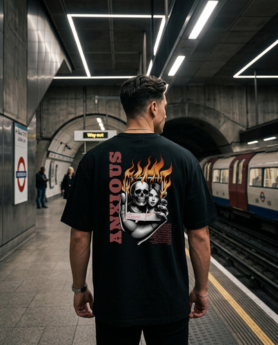 Oversized shirt men - t-shirt,