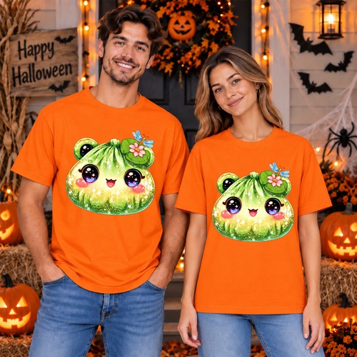 Cute kawaii sparkly frog - cute,