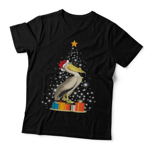 Pelican santa hat tee - in,