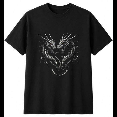 Charcoal two headed - charcoal,
