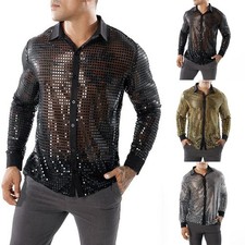 Brand New Sequined Shirt Party