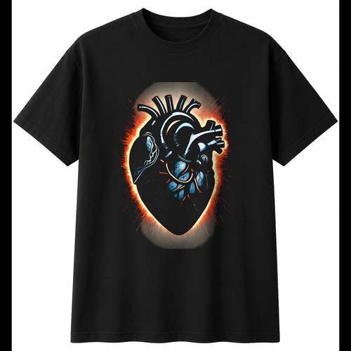 Greyscale anatomical heart - greyscale,