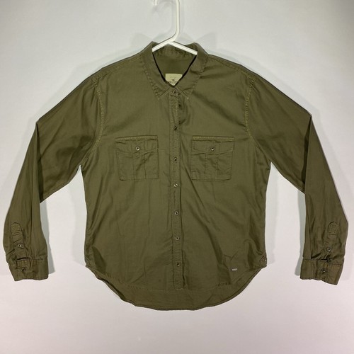 Hollister shirt mens green - hollister, m