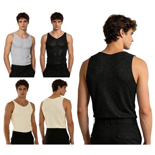Men tops nightclub vest rave - men,