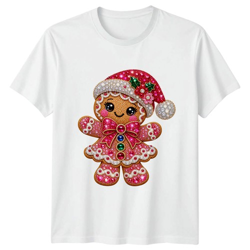 Cute gingerbread girl shirt - gingerbread,